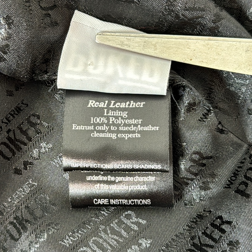 Leather World Series of poker jacket - Picture 10 of 12